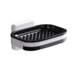 Set 2 Suporti de perete pentru sapun cu fixare prin lipire