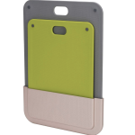 Set 2 tocatoare din plastic cu suport de perete