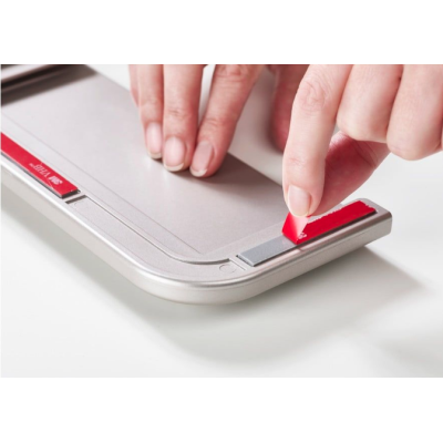 Set 2 tocatoare din plastic cu suport de perete