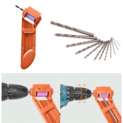 Set 2 x Ascutitor Burghie Portabil / Dispozitiv ascutit burghie