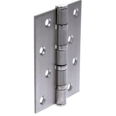 UB Set 2 x Balama cu aripi plane din inox pentru usa