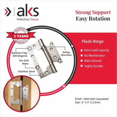 Set 2 x Balama inox ascunsa pentru usi bucatarie sau dulap XIZIYINGHUA