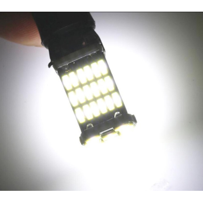 Set 2 x Becuri Auto LED T15 Canbus Instrumente Interior Culoare Alb