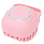 Set 2 x Burete de baie din silicon cu rezervor pentru gel de dus / sampon