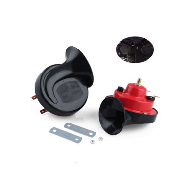 Set 2 X Claxon ROSU 12V Auto universal