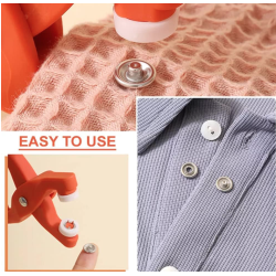 Set 2 X Cleste Pentru Capsat cu Capse Incluse Portocaliu