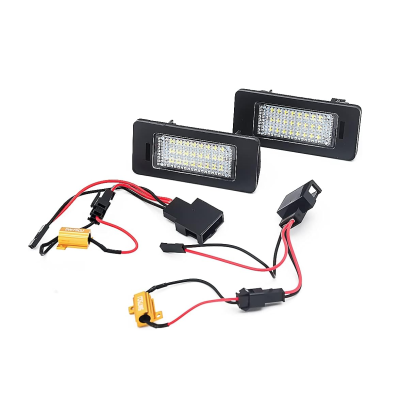 Set 2 x lampi numar LED BMW E39 E61 E91 E92 E93 E81 E82 X1/ E84 X5/E70 X6/E71