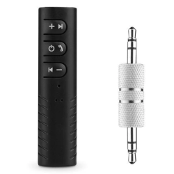 Set 2 x Receptor bluetooth LV-B09 handsfree auto si audio cu mufa jack