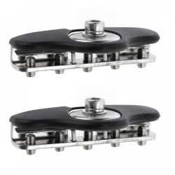 Set 2 x Suport Capota FICSI pentru fixare LED BAR / proiectoare capota universal dreptunghiular