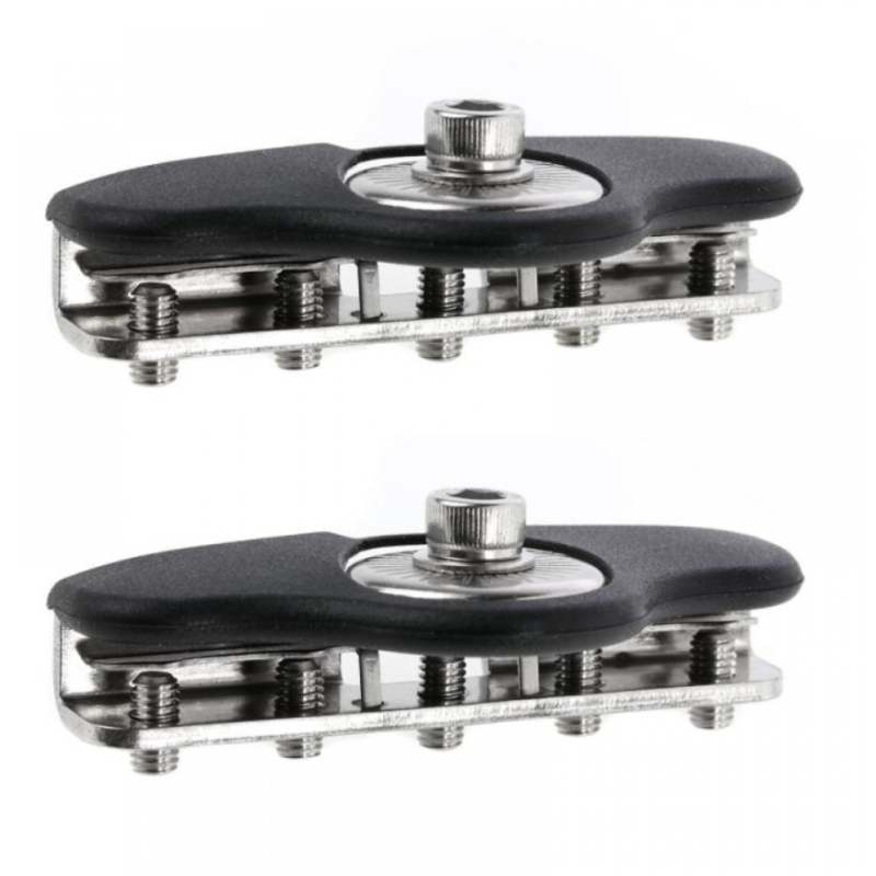 Set 2 x Suport Capota FICSI pentru fixare LED BAR / proiectoare capota universal dreptunghiular