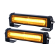 Set 2X Rampa avertizare galbena 3 LED COB