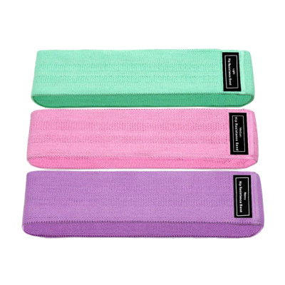 Set 3 benzi elastice fitness 3 niveluri de rezistenta pentru coapse fese si picioare
