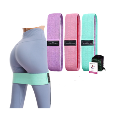 Set 3 benzi elastice fitness 3 niveluri de rezistenta pentru coapse fese si picioare