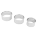 Set 3 forme/cuttere rotunde pentru prajituri CAKE MOLD