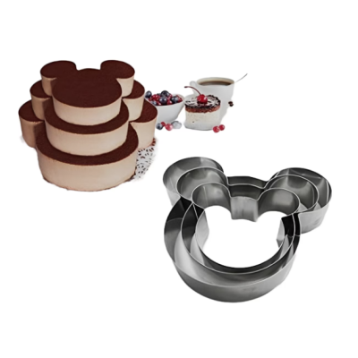 Set 3 forme pentru tort model Mickey Mouse