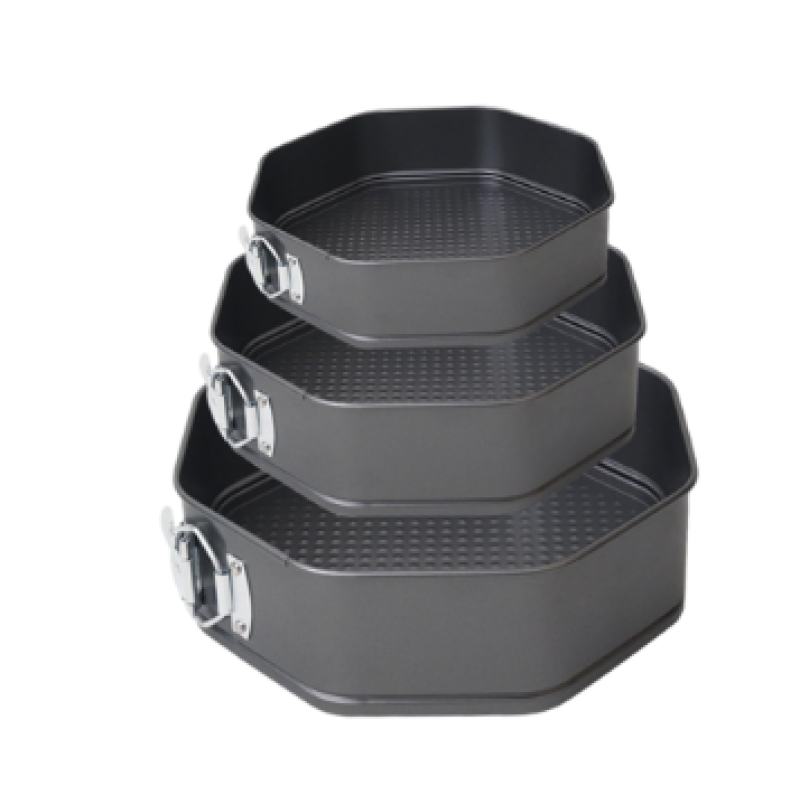 Set 3 forme pentru torturi sau prajituri model octogonal