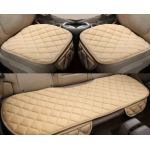 Set 3 huse scaun auto pentru sezut BEJ