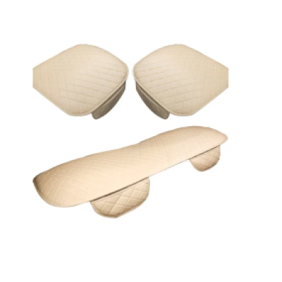 Set 3 huse scaun auto pentru sezut BEJ