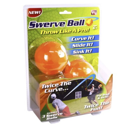 Set 3 Mingi pentru antrenament baseball Swerve