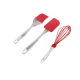 Set 3 Ustensile pentru bucatarie din Silicon Rosu