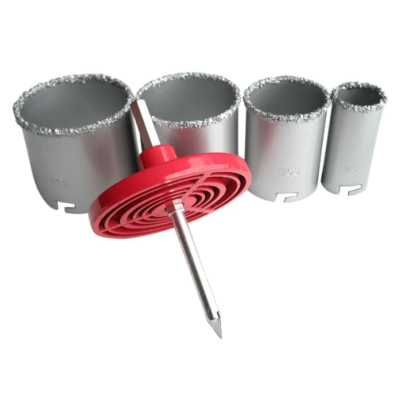 Set 4 carote diamantate  33-73 mm