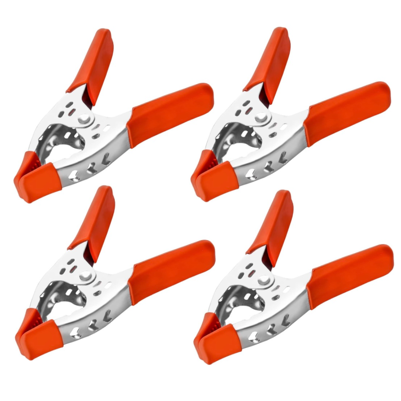 Set 4 Cleme 6 inci din Metal Deschidere 2.5 inci