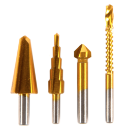 Set 4 freze HSS 8-20  4-12  12-4  6 mm