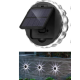 Set 4 lampi solare LED pentru gard model SOARE cu senzor lumina