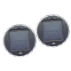 Set 4 lampi solare LED pentru gard model SOARE cu senzor lumina
