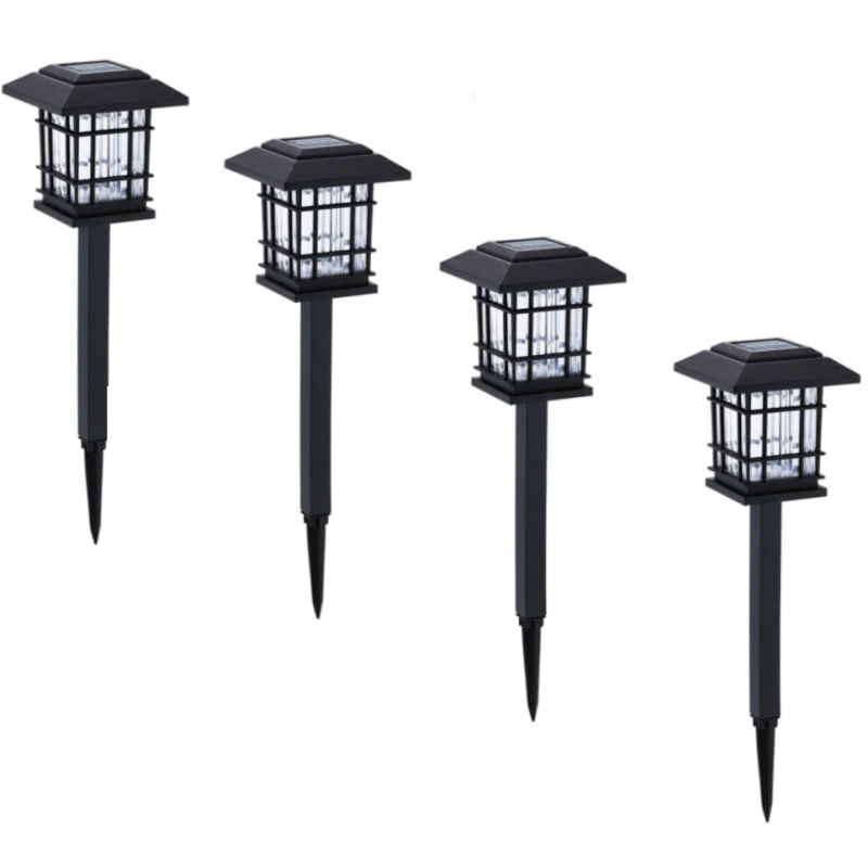 SET 4 Lampi X17 solare decorative pentru gradina XL