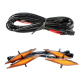 Set 4 lumini de zi si gabarit F3 pentru auto sau autocamioane montaj pe grila 12V/24V