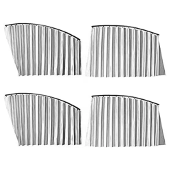 Set 4 parasolare retractabile auto geamuri laterale fata-spate GRI