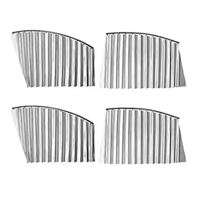 Set 4 parasolare retractabile auto geamuri laterale fata-spate GRI