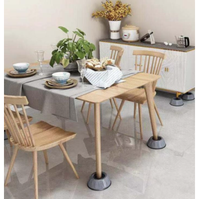 Set 4 picioare tip tampoane anti-zgomot  antiderapante tip suport pentru masina de spalat cu VENTUZA MD