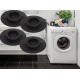 Set 4 picioruse pentru masina de spalat NEGRE