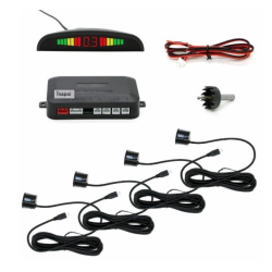 Set 4 Senzori Parcare NEGRI cu afisaj LED HA