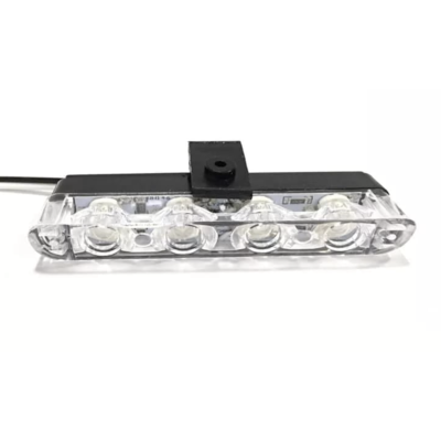 Set 4 stroboscoape cu 4 leduri lumina Galbena si Telecomanda