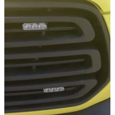 Set 4 stroboscoape cu 4 leduri lumina Galbena si Telecomanda