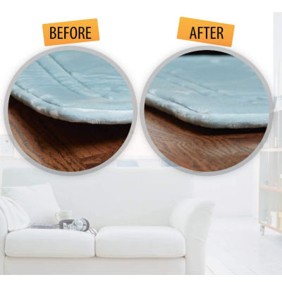 Set 4 Triunghiuri Anti Alunecare  Auto Adezive  pentru Fixare Covor  16cm