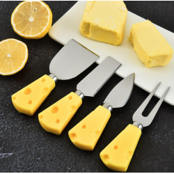 Set 4 ustensile mici pentru branzeturi inox