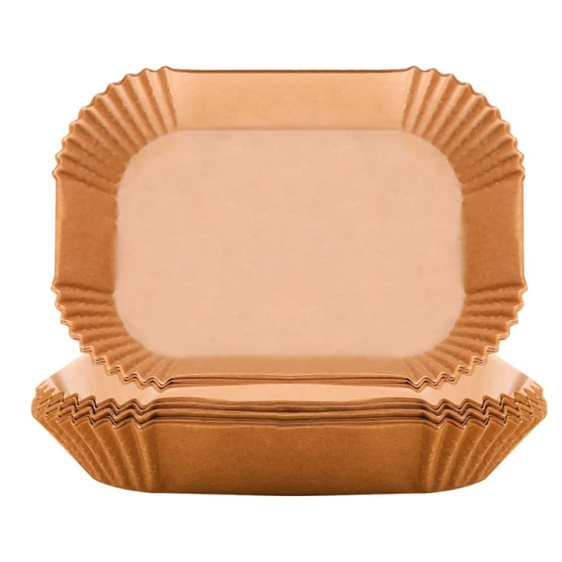Set 50 hartii de copt PATRATE pentru friteuza Unica folosinta 16 cm