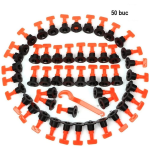 Set 50 tije refolosibile 1.5 mm sistem nivelare gresiei/faianta sau placi ceramice