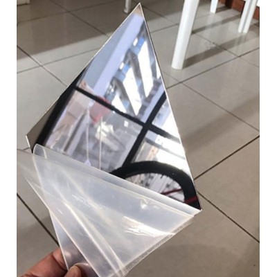 Set 58 Oglinzi Acrilice Autoadezive Luxer 100x100 cm Model Romb 1 metru patrat