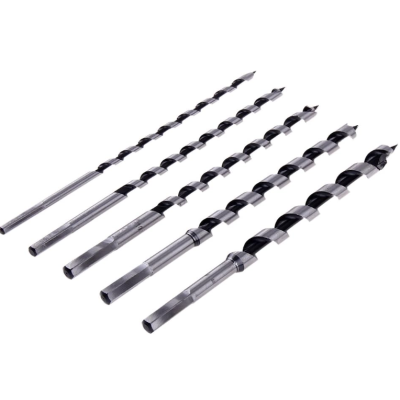 Set 5 burghii lemn hexagonale 10 13 16 19 25 mm