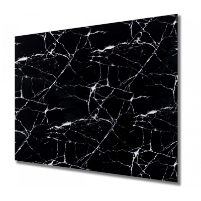 Set 5 Placi autoadeziva CLS-04 pentru perete tip marmura 30 x 60 cm NEGRU