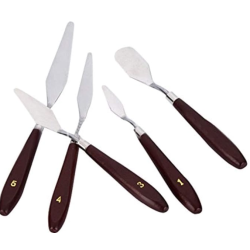 Set 5 Spatule profesionale pentru patiserie