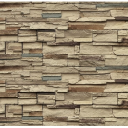 set 5 x Placa autoadeziva GAE-14 pentru perete tip marmura 60 x 60 cm CARAMIDA BEJ