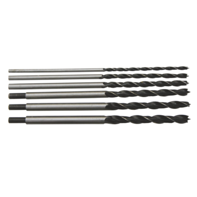 Set 6 burghie LUNGI pentru lemn 6-14 mm