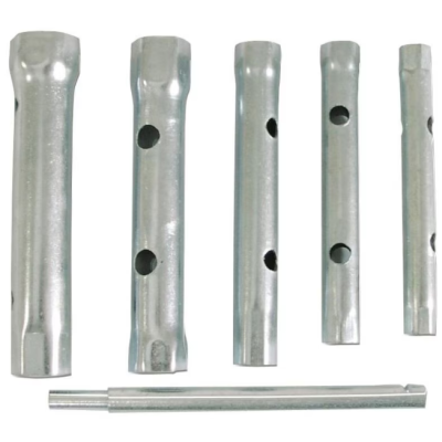 Set 6 chei tubulare duble tija operare 9 - 17 mm