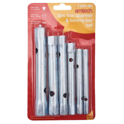 Set 6 chei tubulare duble tija operare 9 - 17 mm